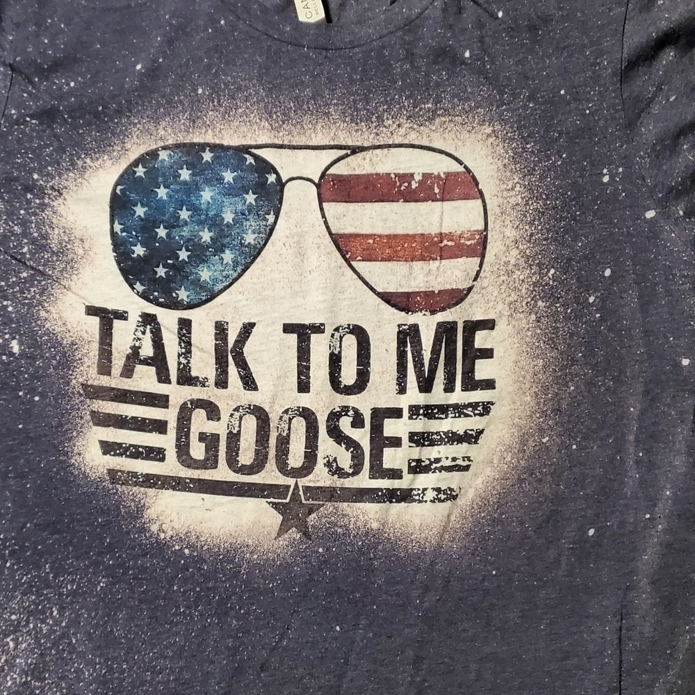 Bella Canvas Talk To Me Goose Tshirt - Picture 4 of 7